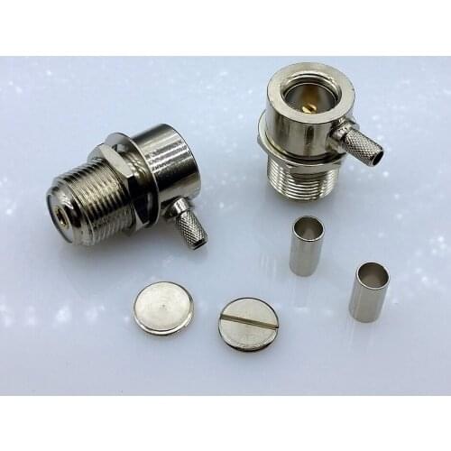 M type SL16 UHF type Female connector SL16-KW-3 RF coaxial Straight Connector Adapter 1pcs