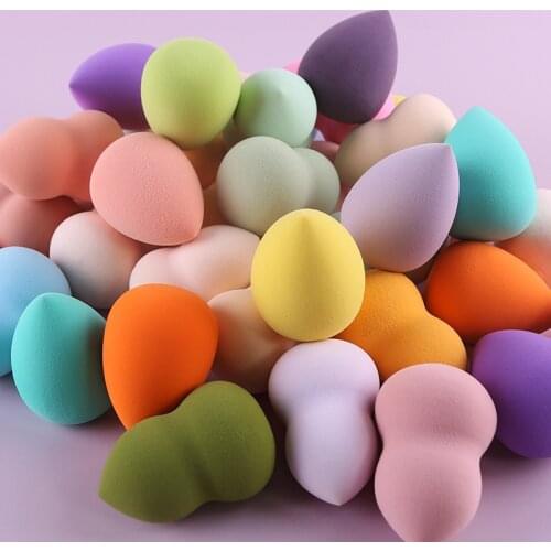 Three Shapes Skin Revive Makeup Sponge Beauty Blender Foundation Puff Water Drop Bevel Cut Gourd Shape Cosmetic Sponge