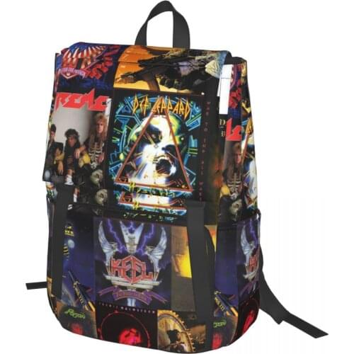 Heavy Metal Backpack for Girls Boys Travel RucksackBackpacks for Teenage school bag