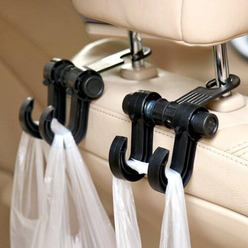 Car Shopping Bag Holder Seat Hook Hanger Car chair back hook multi function car inner accessories