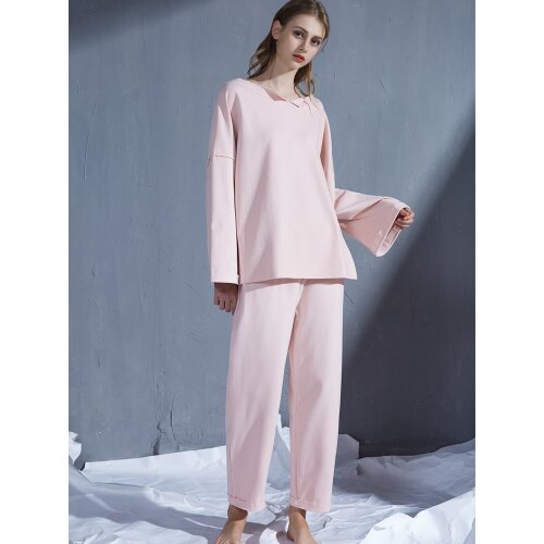 Warm Women Pajamas Pyjama Pijama Set Sleepwear Nightgown Autumn Winter Home Lounge Clothes Suit DE Velvet Sweater Nightwear Sexy