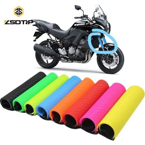 ZSDTRP new PVC Rubber colors motor front shock absorber cover universal all brand motor