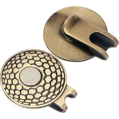 10pcs/pack Magnetic Blank Metal Golf Hat Clips Fit For Most Golf Ball Markers Two specifications to choose free shipping