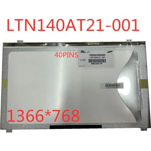14 inch Laptop LCD Screen LTN140AT21-T01 LTN140AT21-001 LTN140AT21-002 for Samsung 300e4a SF410 LCD Display matrix