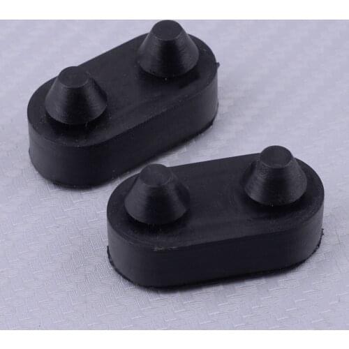 2Pcs Rubber Hood Lock Latches Catch Brackets Black Fit for Jeep Wrangler TJ 1997 1998 1999 2000 2001 2002 2003 2004 2005 2006