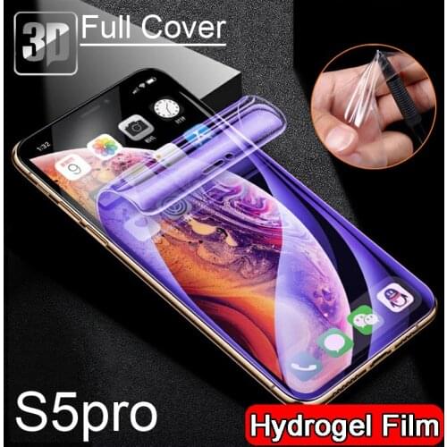 3D Hydrogel Film Soft LCD Full Screen Protectors Cover For Lenovo S5 pro Z5 Z5S Z5 pro Protective Film ultra clear/anti-blue