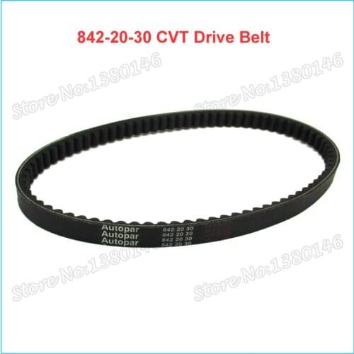 842 20 30 Long Case Drive Belt For GY6 125cc 150cc 157QMJ Engine Moped Scooter