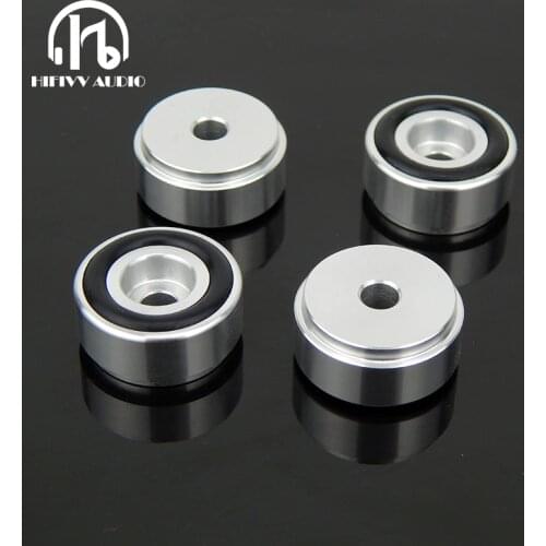 Aluminum Foot Pads Of HIFI Audio Amplifier Speaker Chassis Machine Feet Mats Diameter 20mm Height 10mm