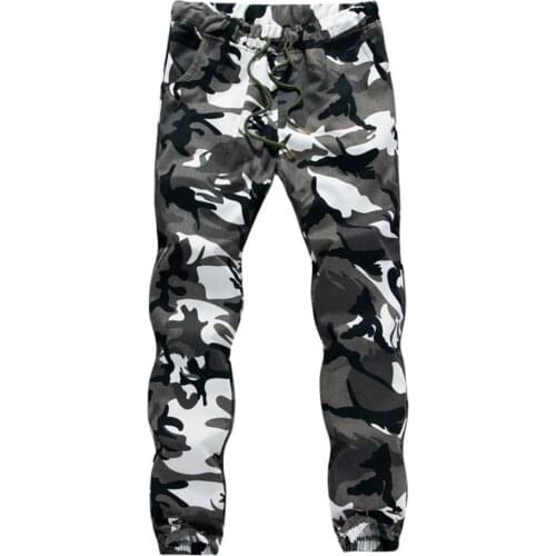 Clothes Stylish Camouflage Streetwear Men Pants Streetwear Cargo Pants Pockets for Spring