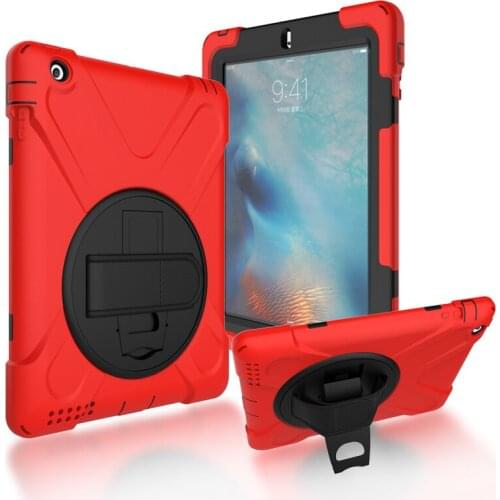 Case For iPad 2 / iPad 3 / iPad 4 Cases Shockproof Kids Protector For iPad2 / iPad3 / iPad4 Case Heavy Duty Silicone Hard Cover