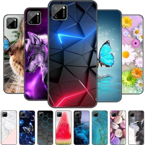 For Coque Realme C11 Case Silicon Back Cover Phone Case For Realme C11 2021 RMX3231 Cases Soft bumper Funda Realme C11 2020 Bag