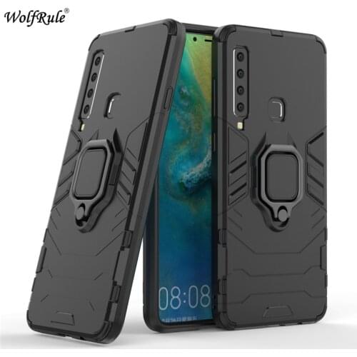 For Samsung Galaxy A9 Star Pro Case TPU Hard PC Cover For Samsung Galaxy A9 2018 Case Ring Holder Stand Magnetic Armor Bag A9S