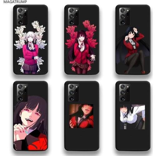 Anime kakegurui Phone Case For Samsung Galaxy Note20 ultra 7 8 9 10 Plus lite M51 M21 M31 J8 2018 Prime