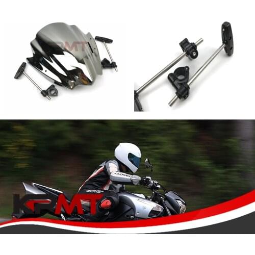 For FZ1N 2009 XJ6 FZ1000S FZ6 S2 FZ8 2007 2008 2009 4.0 Motorcycle Street Bicycle Handlebars Windshield Street car