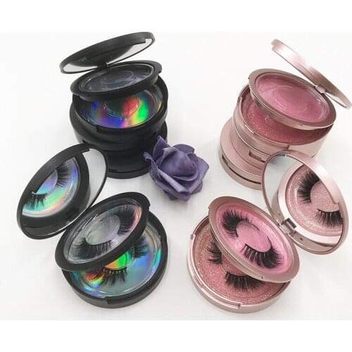 Double mirror eyelash box dramatic lashes package two high volume mascara boxes custom private logo