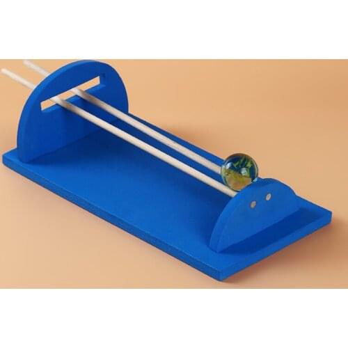 Dual Track Strange Slope DIY Model Of Science And Technology Educational Equipment For Kid Students Physical Experiments