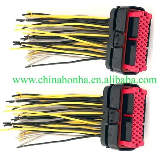 ECU High Quality with pigtails 35 Pin Tyco AMP Female Waterproof Automotive Connector Plug 776164-1 With Terminals 770520-1