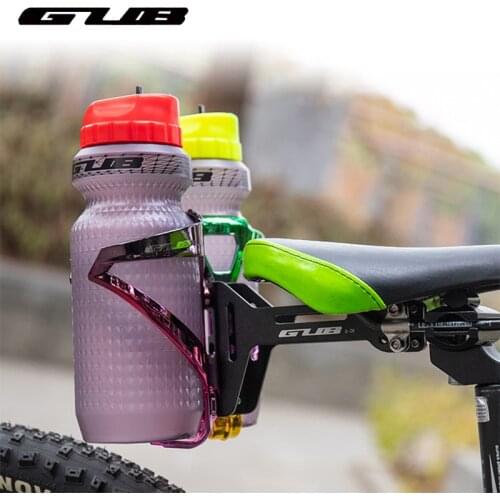 GUB Dual Bicycle Bottle Cage Adapter Mountain Bike Saddle Double Adapter Seat Riding Equipment Bottle Cage Conversion Seat