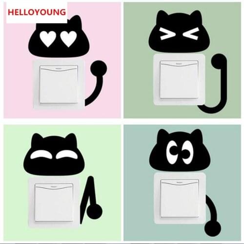HELLOYOUNG Stickers For Switches And Sockets