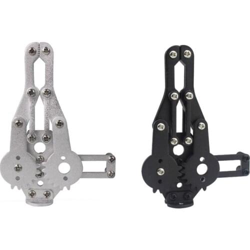 2 DOF Metal Robot Arm Clamp Claw Metal Mechanical Paw/Clip Metal Robotic Arm Compatible With MG995 996 For Arduino DIY RC Toy