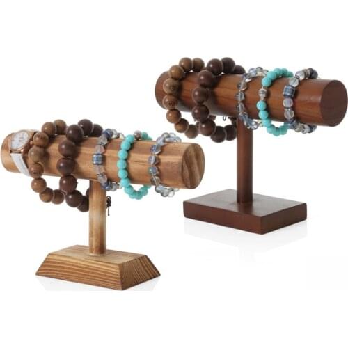 2020 New T-Bar Bracelet Display Stand Bangle Jewelry Display Stand Jewelry Organizer Watch Storage