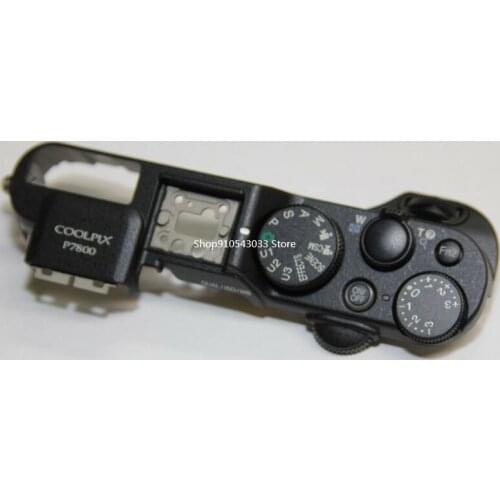 95%New Repair part For DH4148 For Nikon Coolpix P7800 Top Cover Unit With Mode Dial And Button