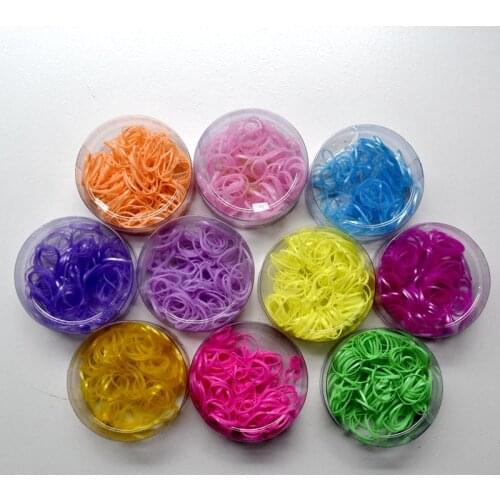 New Hot Fashion Lovely Children Headwear Hair accessories Bottle Strong Pull one-time Rubber band for Women Girl Gift Wholesale