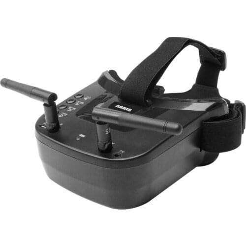 5.8G FPV Goggles 40CH Dual Antennas FPV Goggles Monitor Glasses Headset for Racing Drones Camera Drones Supplies