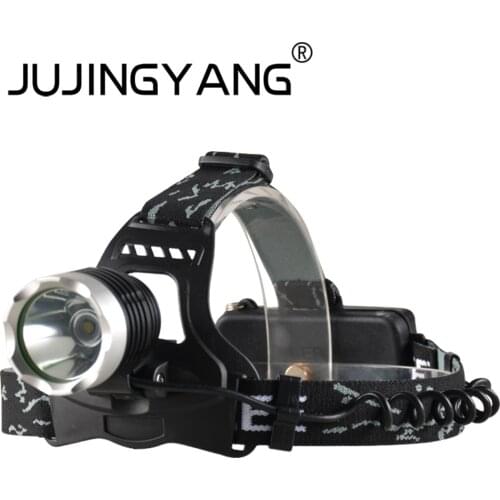 Rechargeable 10W led headlamp XML T6 headlight 850 lumens led head lamp camp hike emergency light fishing outdoor equipment