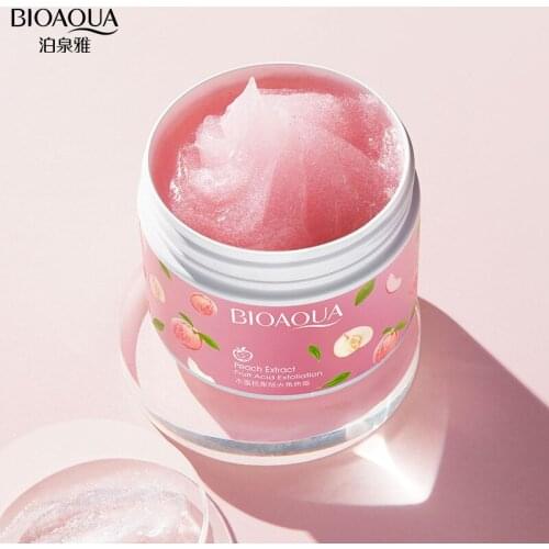 Peach Fruit Acid Exfoliating Cream Smooth Moisturizing Gentle Hydrating Improve Pores Facial Care 140g