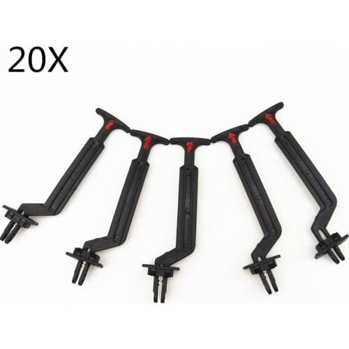 READXT 20Pcs New Car Bonnet Hood Pull Catch Lock Release Handle Opener For Passat B5 B5.5 1998-2004 3B0623593C 3B0 623 593 C
