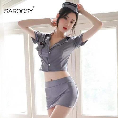 Эротические костюмы стюардессы SAROOSY China At AliExpress