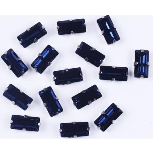 DIY Four Claw Diamond Rhinestones Sewn For Clothing Shoes Crystals Rhinestones Applique Strass Diamante Decoration Thermomix Z