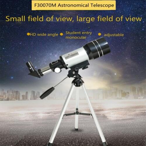 30070 HD astronomical telescope night vision stargazing professional outdoor travel with tripod gift for children and beginners