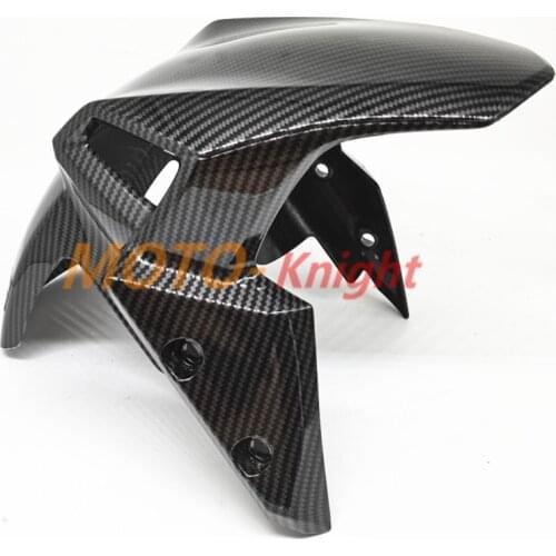 Carbon Fiber Painted Front Fender Mudguard Cover Cowl Panel For Kawasaki Z900 2017-2020