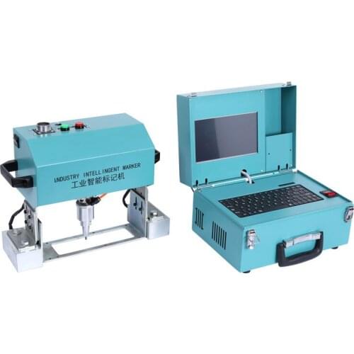 Portable Marking Machine For VIN Code Pneumatic Metal Dot Peen Marking Machine Plotter Printer Coding Machine