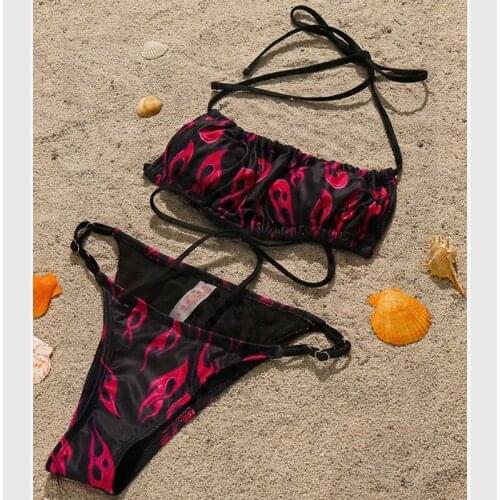 High Waisted Bikini Womens Swimwear Two Piece Swimsuit Bathing Suit Biquinis Swimming Suit for Women Maillot De Bain Femme