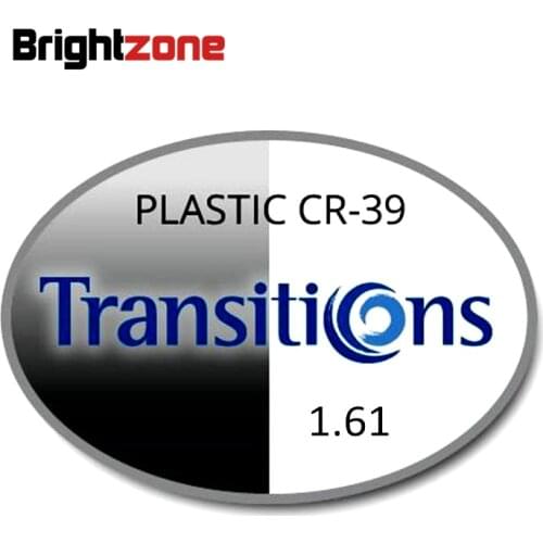 1.61 Photochromic Gray & Brown Transition HMC UV AR Unisex CR-39 resin eyeglasses prescription RX lenses for myopia &astigmatism