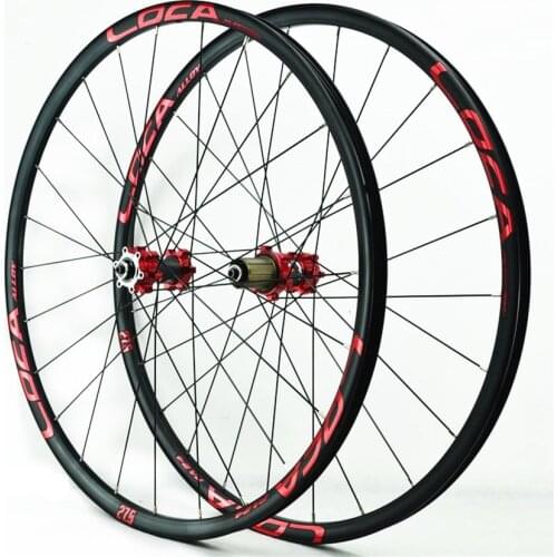29er MTB Bike Quick Release Wheel Set 26 27.5 inch Straight Pull 4 Palin Disc Brake Wheel Six Claw 11/12 Speed