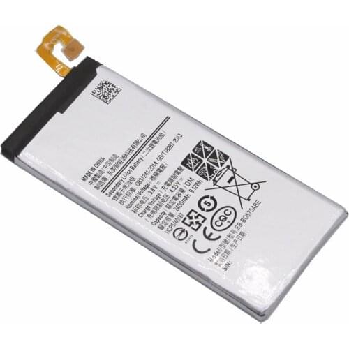 5pcs /lot 2400mAh 3.85VDC EB-BG570ABE Replacement Battery For Samsung Galaxy On5 2016 Edition G5700 G5510 J5 Prime Batteries