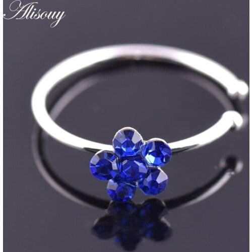 Alisouy 1PC Fake Septum Medical Stainless steel Nose Ring Steel Gold Body Clip Hoop For Women Septum Piercing Clip Jewelry