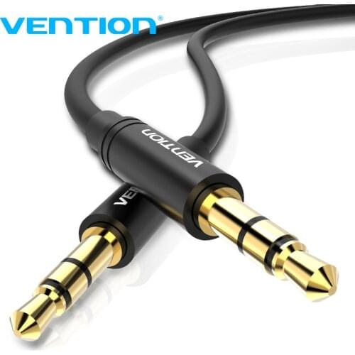 Vention Aux audio cable Jack 3.5mm Male to Male Aux Cable for Car Speaker Headphone Stereo Speaker MP3/4 PC Speaker Cable