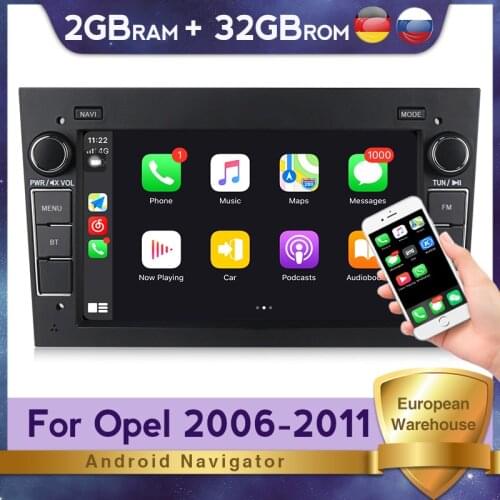 Carplay Autoradio Car Multimedia GPS Navigation Player Android For Opel 2006-2011 Astra Antara Meriva Corsa Mirror Link SWC