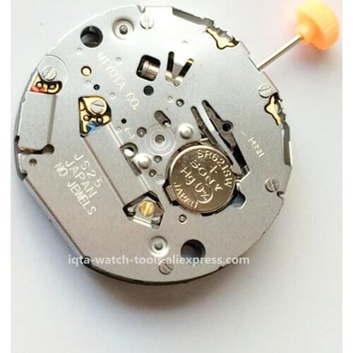 Free Shipping Replacement Watch Quartz Movement 6 Hands for Japan Miyota JS25 Watch Repair Parts Accessories Without battery
