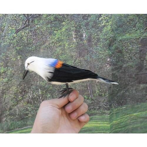 About 18cm colouful woodpecker bird Handmade model, polyethylene& feathers bird ,prop,home,bonsai decoration toy Xmas gift w3905