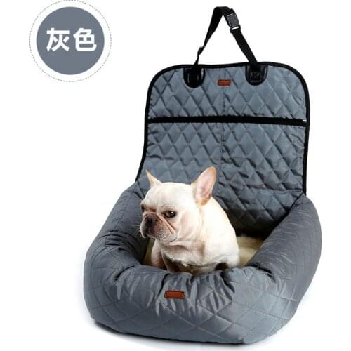 Dropshipping Only Dog Car Seat Bed Travel Dog Car Seats for Small Medium Dog Front/Back Seat Indoor/Car Use Pet Car Carrier Bed