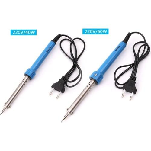 220V Electric Soldering Iron Manual Welding External Heated Soldering Tool 40W 60W (EU standard)