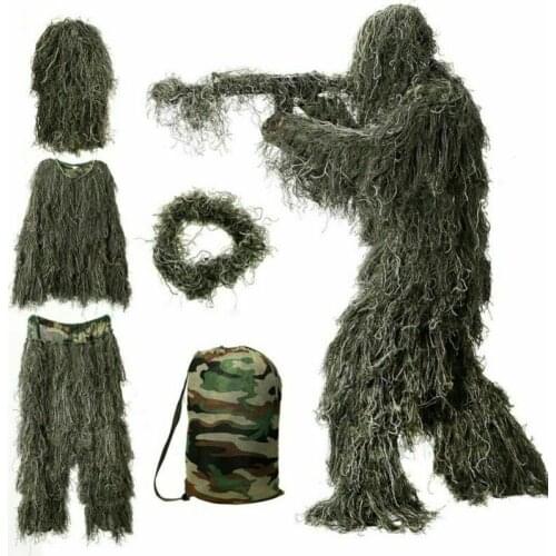 Outdoor sports camouflage Geely suit Secret hunting suit Aerial shooting sniper suit Imitation camouflage suit