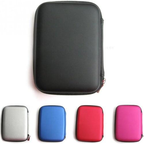 Hot Sale Fashion Portable Zipper External 2.5 inch HDD Bag Case Pouch for Protection Standard 2.5'' GPS Hard Disk Drive Device