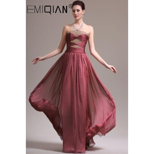 Sleeveless Formal Dress Strapless Glitter A-Line Evening Dresses Long Plus Size Floor-Length Evening Dress
